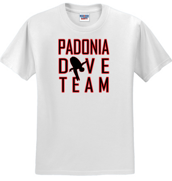Padonia Dive - White Short Sleeve Shirt