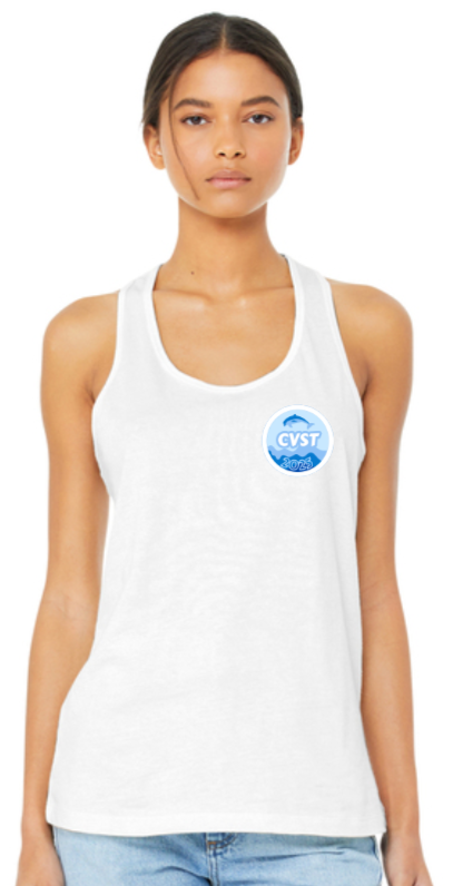 CVST - Racer Back Tank Top (Navy Blue or White)