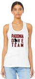 Padonia Dive - Racer Back Tank Top (Navy Blue or White)