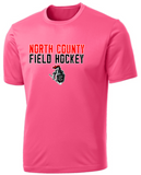 NCHS Field Hockey - Official Performance Short Sleeve (White, Black, Silver, Pink or Red)