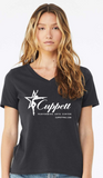 Cuppett Performing Arts Center - Standard - Women's Relaxed Fit Vneck (Purple or Grey)