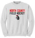 NCHS Field Hockey - Official Crew Neck Sweatshirt (White, Grey, Black, Red or Pink) - ALL Sizes