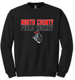 NCHS Field Hockey - Official Crew Neck Sweatshirt (White, Grey, Black, Red or Pink) - ALL Sizes