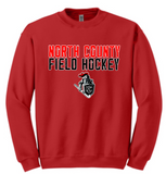 NCHS Field Hockey - Official Crew Neck Sweatshirt (White, Grey, Black, Red or Pink) - ALL Sizes