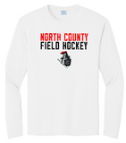 NCHS Field Hockey - Official Long Sleeve Performance Shirt (Black, White, Grey, Pink or Red)