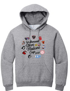 2025 Steve Malone Cup - Grey Hoodie (PREORDERS ONLY)