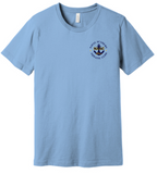 NAAC - Letter White Bella Canvas Short Sleeve Shirt (White, Grey or Light Blue) (Youth or Adult)