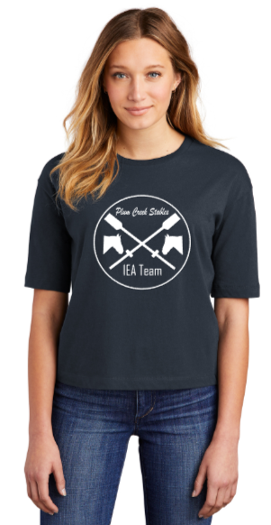 Plumb Creek Stables IEA - Ladies District Boxy T Shirt