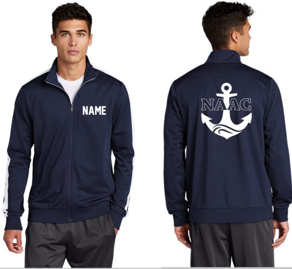 NAAC - Navy Blue Warm Up Jacket (Men's, Lady or Youth)