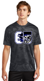 BUCS HOCO - Official 65 - Camo Hex Performance SS T-shirt (Blue or Iron Grey)