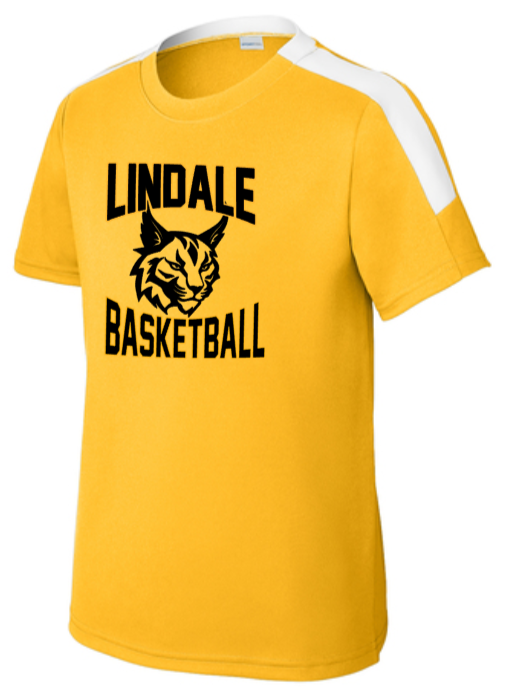 Lindale - BASKETBALL - United Crew Short Sleeve Shirt (Gold)