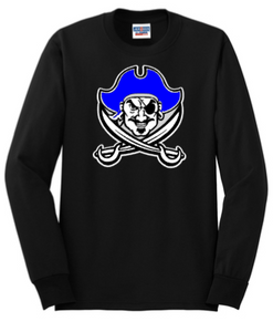 BUCS HOCO - Bucs Head Long Sleeve (Black or Grey)