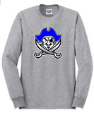 BUCS HOCO - Bucs Head Long Sleeve (Black or Grey)