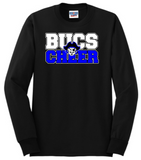 BUCS HOCO - CHEER Long Sleeve (Black or Grey)