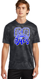 BUCS HOCO - GO BUCS Camo Hex Performance SS T-shirt (Blue or Iron Grey)