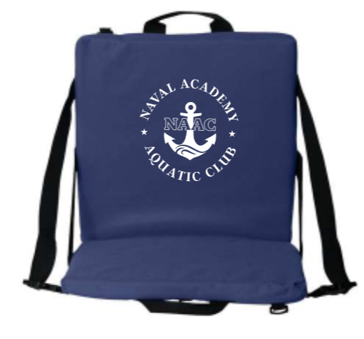 NAAC Swimming - Navy Blue Folding Stadium Seat