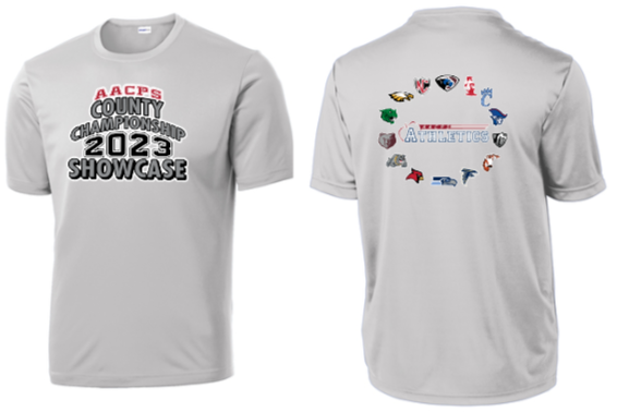 AACPS Championship Showcase - Official Short Sleeve Performance Shirt (White, Grey or Black)