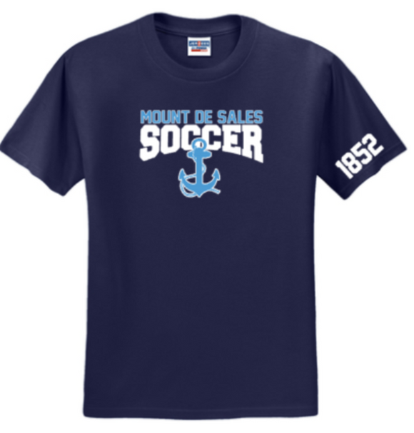 MDSA Soccer - Classic Navy Short Sleeve Shirt
