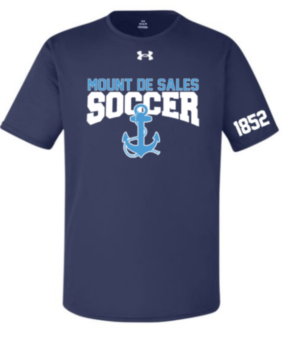 MDSA Soccer - Classic Navy Under Armour Short Sleeve T Shirt