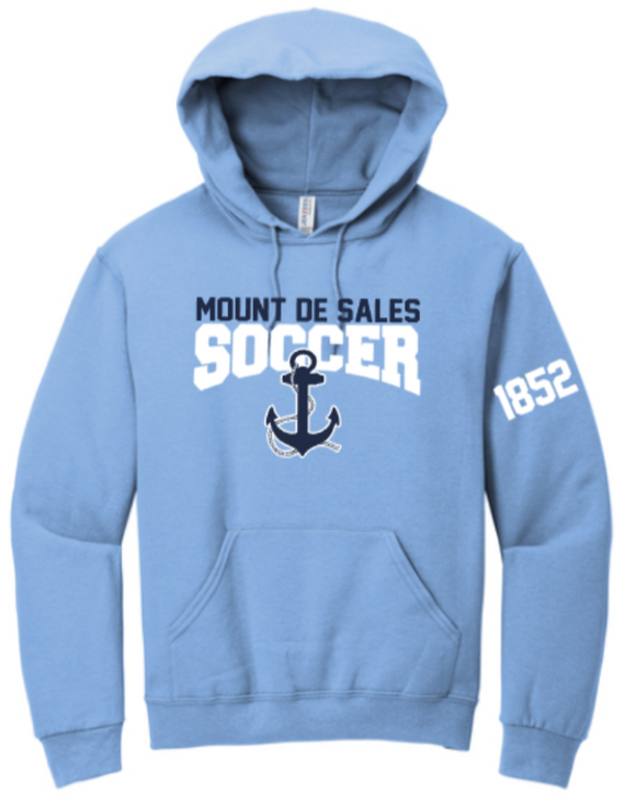 MDSA Soccer - Classic Carolina Blue Hoodie Sweatshirt