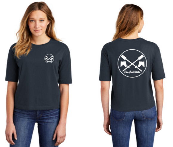 Plum Creek Stables - Ladies District Boxy T Shirt