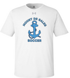 MDSA Soccer - Anchor - Under Armour Short Sleeve T Shirt (Whte or Grey)