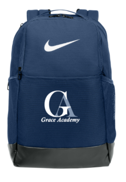 Grace Academy - Navy Blue Nike Backpack (Printed)