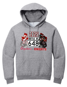 2025 Battle of 648 - Grey Hoodie - Pick your School