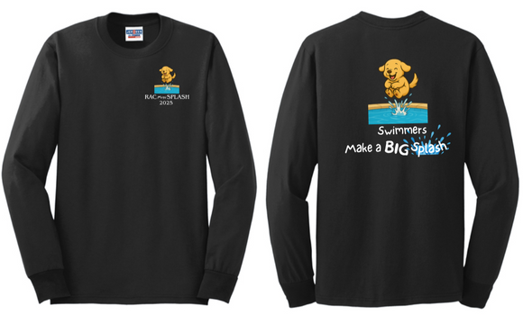 2025 Mini Splash - Black Long Sleeve Shirt