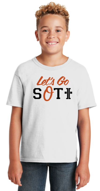 SOTI - LET'S GO SOTI Short Sleeve TShirt (Black or White) - All Sizes