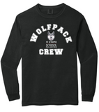 St. Joseph - Wolfpack Arch Comfort Colors - Long Sleeve Shirt (White, Black , Grey, Brick or Yellow) (Adults)