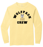 St. Joseph - Wolfpack Arch Comfort Colors - Long Sleeve Shirt (White, Black , Grey, Brick or Yellow) (Adults)