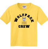St. Joseph - Wolfpack Arch District Short Sleeve Shirt (Black, White, Smoke, Yellow or Heather Maroon) (Youth and Adult)
