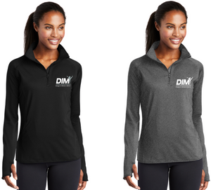 DIM - 1/4 Zip (Black or Charcoal) (Men's or Lady)