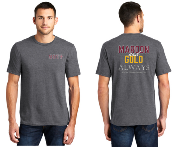 SOTI Homecoming - District Short Sleeve T Shirt (Youth or Adult) - PLEASE LIST STUDENTS HOMEROOM TEACHER