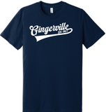Gingerville - Bella Canvas Unisex Short Sleeve Shirt (Athletic Heather, Deep Heather or Dark Grey Heather)