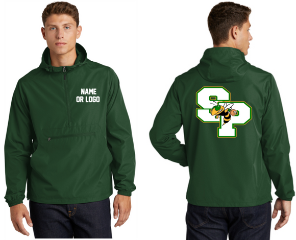 Green Hornets Travel Baseball - Windbreaker