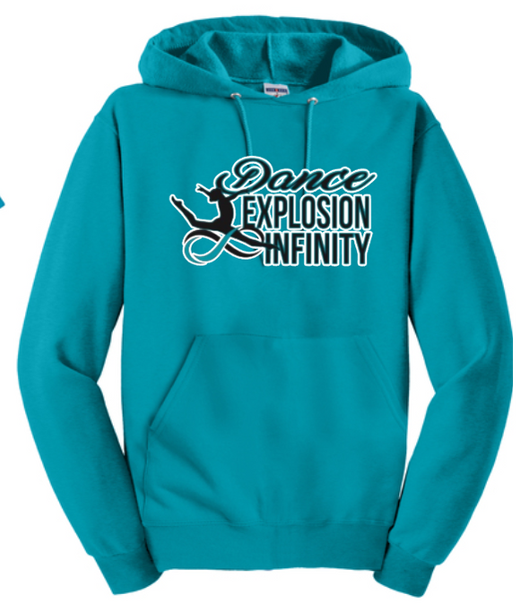 Dance Explosion Infinity - California Blue Hoodie Sweatshirt