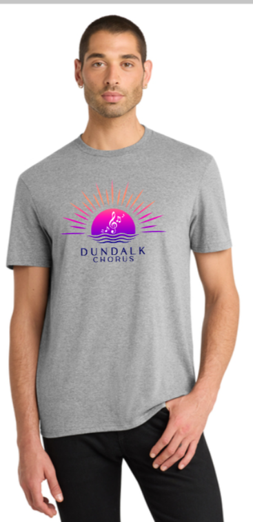 Dundalk Chorus - District Blend Short Sleeve Shirt (Light Heather Grey)
