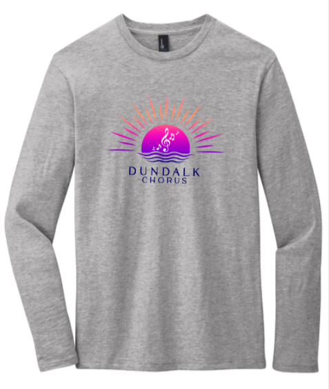 Dundalk Chorus - District Long Sleeve (Light Heather Grey)
