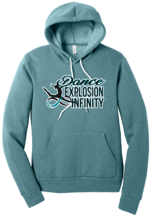 Dance Explosion Infinity - Teal Hoodie