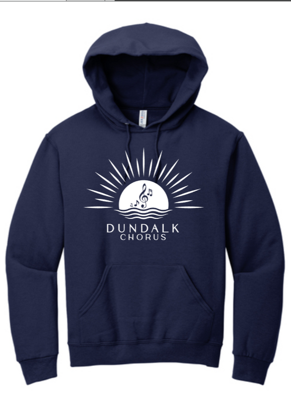 Dundalk Chorus - Navy Blue Hoodie Sweatshirt