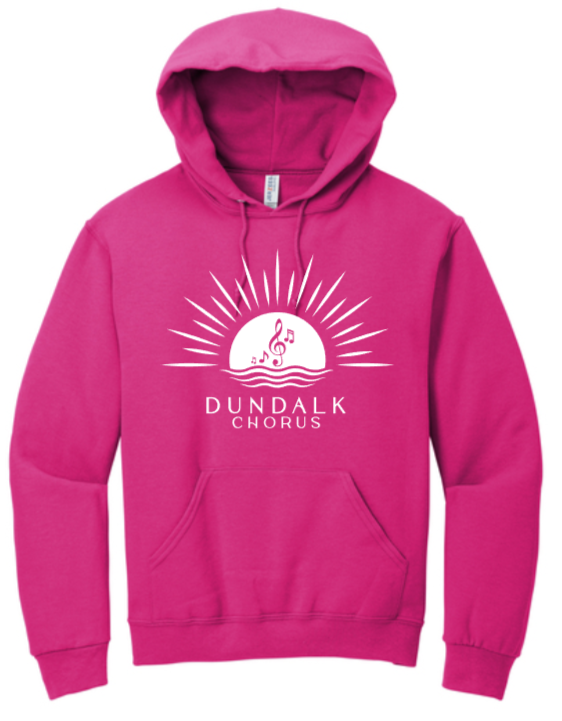 Dundalk Chorus - Cyber Pink Hoodie Sweatshirt