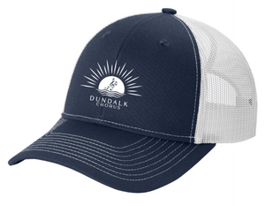 Dundalk Chorus - Navy Blue Snapback Trucker Hat (Printed) (With or Without Ponytail)