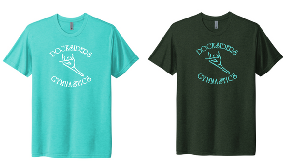 Docksiders - Next Level Short Sleeve Shirt (Tahiti Blue or Black Forest)