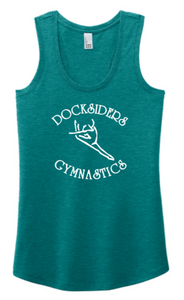 Docksiders - Heathered Teal District Tank Top