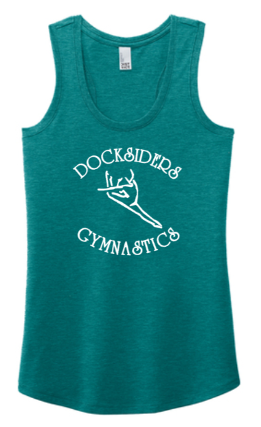 Docksiders - Heathered Teal District Tank Top