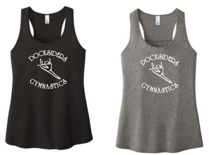 Docksiders - District Racerback Tank Top (Black or Grey)