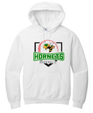 Green Hornets Travel Baseball - Official Hoodie Sweatshirt (Grey, Forest Green or White)