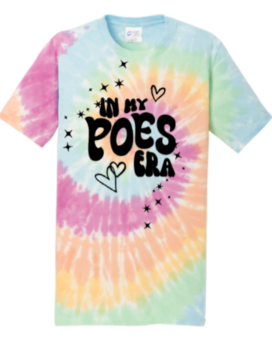 POES- ERA Pastel Tye Dye Short Sleeve Shirt (Youth or Adult)